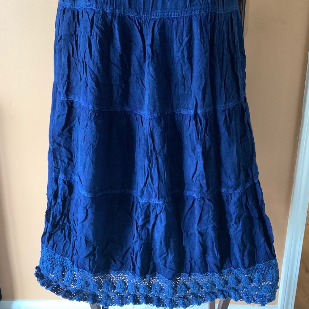 Long length Navy skirt